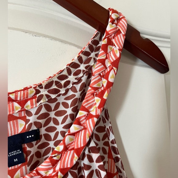 GAP Multi Colored Patterned Polyester Dress Women’s Size Medium - Picture 5 of 16